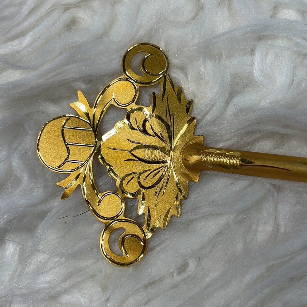 Vintage 24 Karat Pure Gold Key - Picture 3 of 17